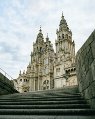 Fototapeta premium Cathedral of Santiago de Compostela 