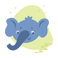 Obraz premium portrait of a kind elephant