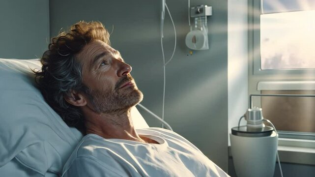 Hospital Bed Contemplation 