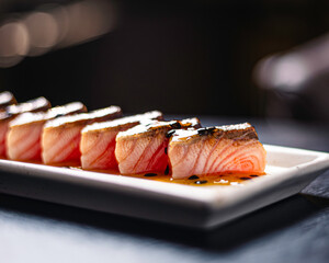 Grilled Salmon Fillets 