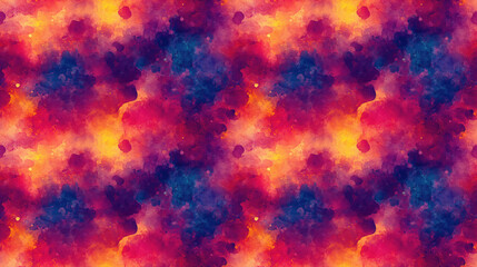 Seamless abstract blur pattern with a vibrant multicolor texture ideal for garment artwork or applied design