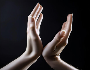 Close-Up of Hands in Motion During an Action-Packed Activity