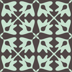 Ornamental decorative pattern element. Seamless texture. Vector illustration. 