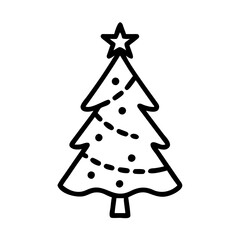 Weihnachtsbaum Symbol