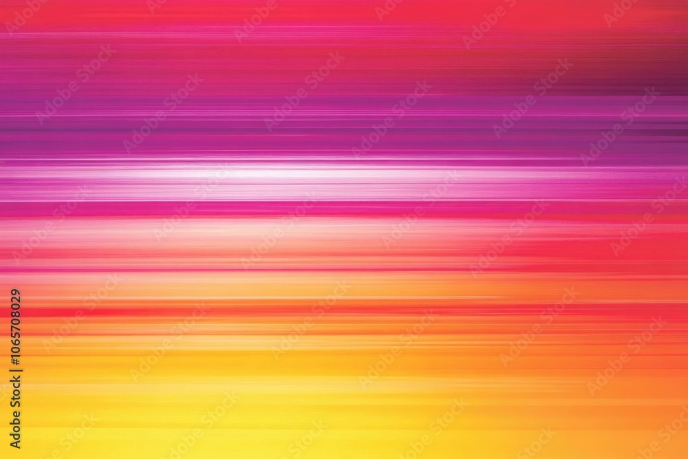 Poster modern horizontal gradient background with colorful abstract illustration