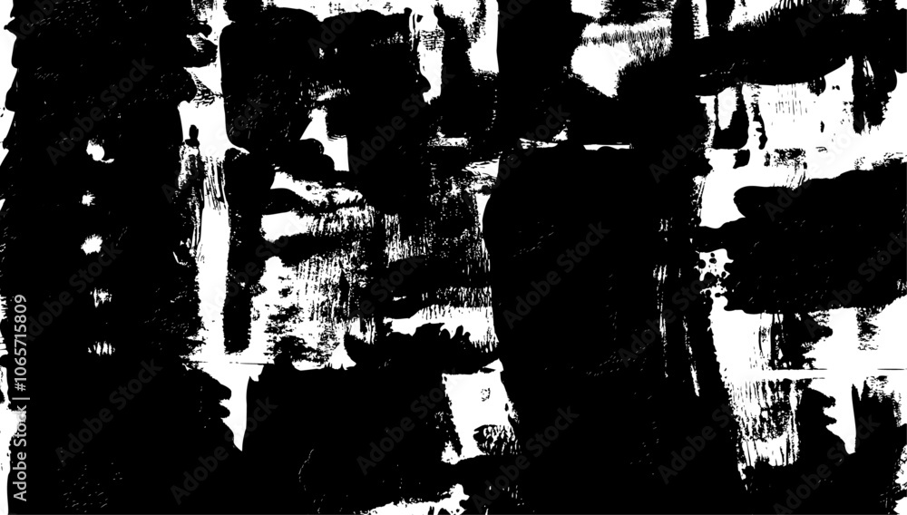 Poster abstract punk background with glitch effect and distressed brush texture. noise overlay for screen p