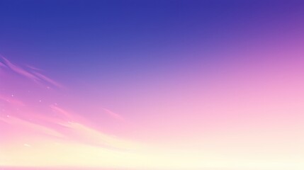 A serene gradient sky blending vivid pink and soft purple hues at twilight, evoking a sense of tranquility.