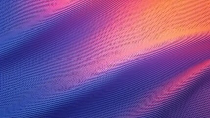 Abstract wave pattern in vibrant purple and orange hues, creating a dynamic and visually striking backdrop.