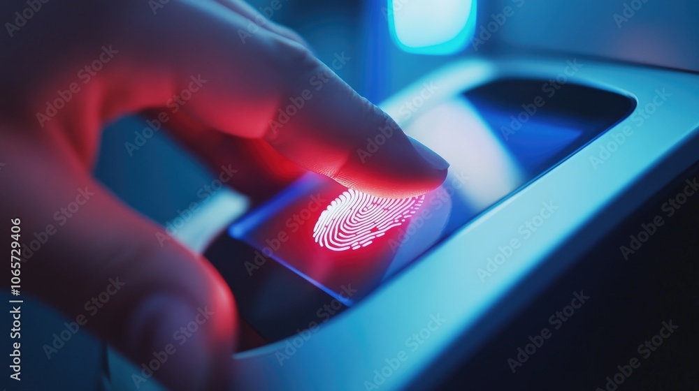 Aufkleber unlock the future how fingerprint technology enhances security and access control