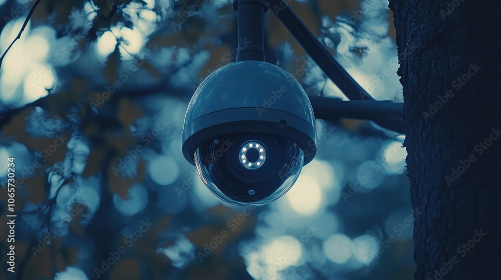 Poster enhance security by installing advanced surveillance cameras for your property