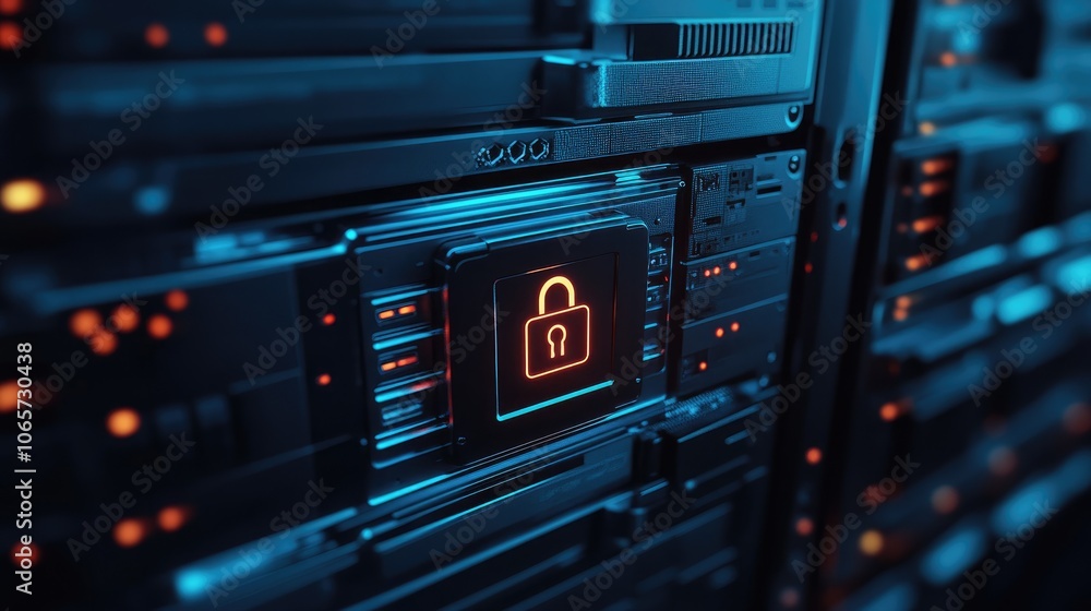 Poster secure your data understanding the importance of cybersecurity in modern technology