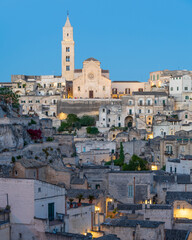 Obraz premium Matera old town view in Italy