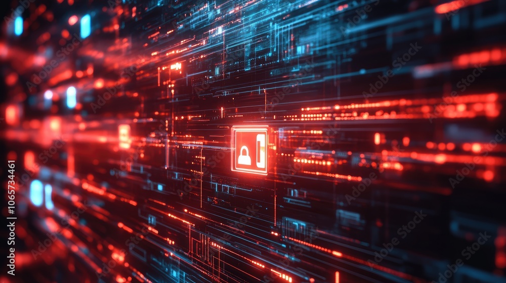 Poster explore the intersection of technology and security in digital environments