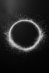 Obraz premium Powder Circle