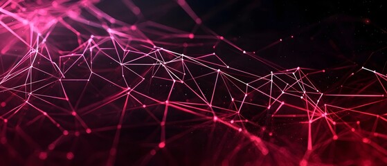 Light-filled digital landscape with abstract connections, representing cyber networks, futuristic design, and seamless data integration