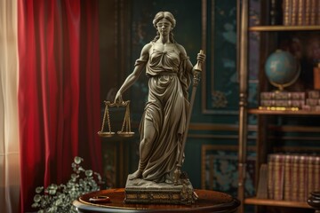 Antique Statue of Justice Collection