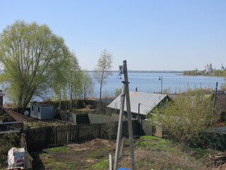 Panorama of Lake Nero in Rostov the Great