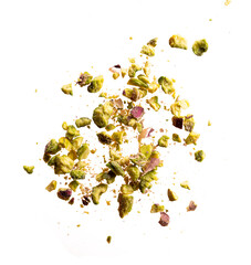 Crushed pistachios perfect for design