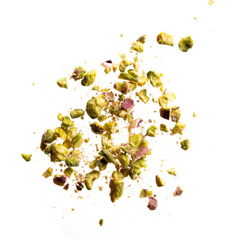Crushed pistachios perfect for design