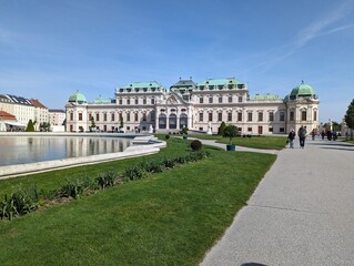 Obraz premium belvedere palace