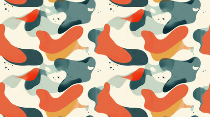 Seamless glossy color pattern featuring beautiful painted surfaces and abstract shapes ideal for website backgrounds and graphic design