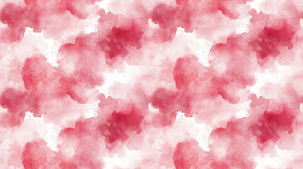 Fototapeta premium Seamless abstract pattern featuring delicate pink watercolor textures ideal for backgrounds and design projects