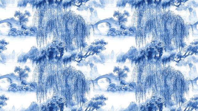 Willow Pattern Textiles