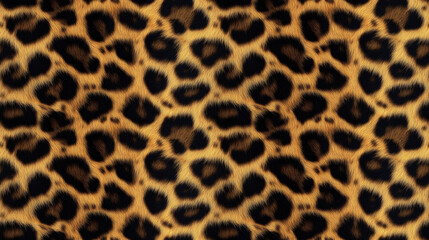Seamless leopard skin pattern in vintage abstract style for textile and fashion fabric unique animal skin background design