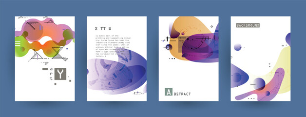 Abstract background cover design. Vector pattern	
