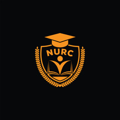 Abstract Education Symbol And Letter NURC
