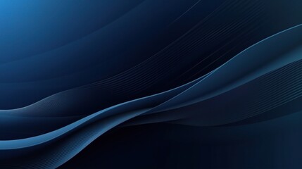 Abstract Blue Wave Patterns for Background Design