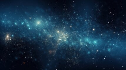 Obraz premium Vast Galaxy with Stars and Cosmic Dust