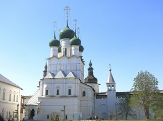 Fototapeta premium Church of Saint John the Evangelist (1683), Rostov Kremlin, Rostov Veliky, Yaroslavl oblast