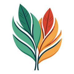 Art &  illustration vector white colour backgroundon