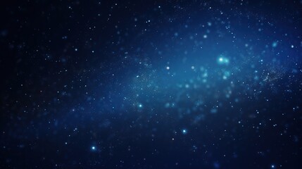 Starry Night Sky Background with Bright Lights