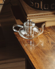 teapot and cup
