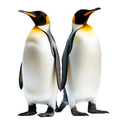 Obraz premium 3d penguins isolated on white