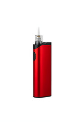 the latest development for harmless, safe, smokeless smoking. Electronic Cigarette Iqos isolated with white highlights, png