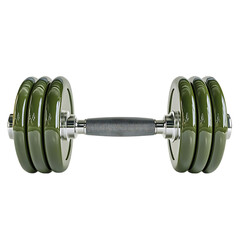 Gym equipment isolated on transparent background 3d rendering illustration