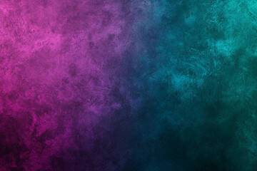 Obraz premium Vibrant Purple and Teal Gradient Background