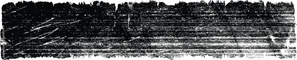 Poster brush paint .grunge paint roller . vector brush stroke . distressed banner . black stripe with rough