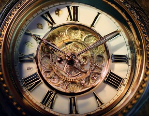 antique clock face