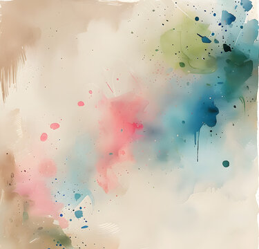 Abstract Color Splash