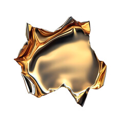 Crumpled aluminium foil background