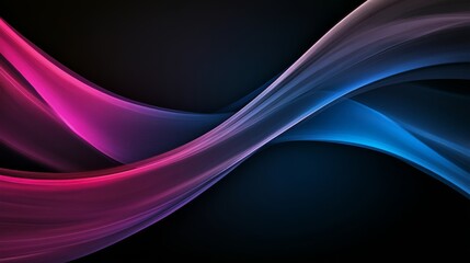 Fototapeta premium Abstract Modern Digital Painting of Swirling Liquid
