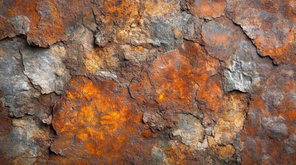 Rusted Metal Surface Close Up