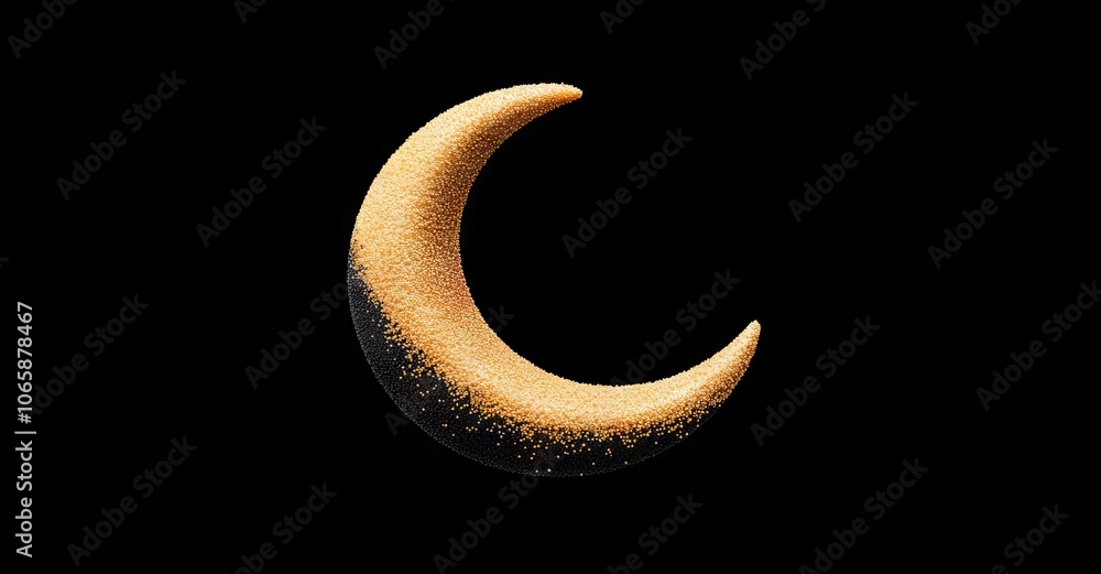 Poster a gold sparkle circle with shimmering particles with a glare flare effect for christmas and new year