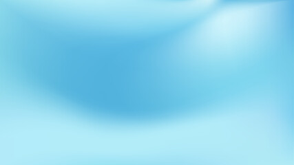 Fototapeta premium Abstract Blue Gradient Background. Smooth fluid waves