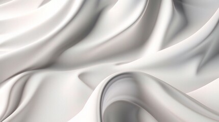 Obraz premium Soft White Fabric Texture for Background and Design
