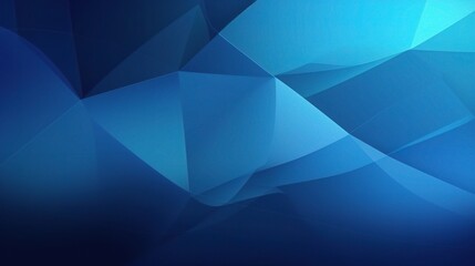 Obraz premium Abstract Blue Wave Background in 3D Style